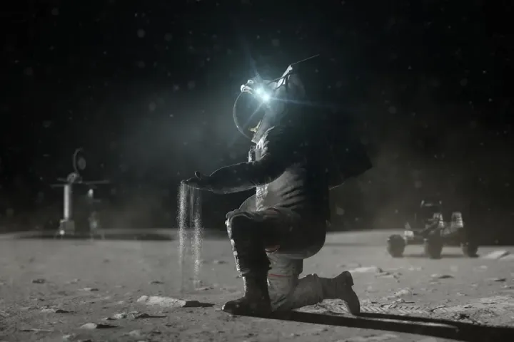 The Moon's Whisper-Thin Atmosphere: A Tale Written in Meteorite Dust