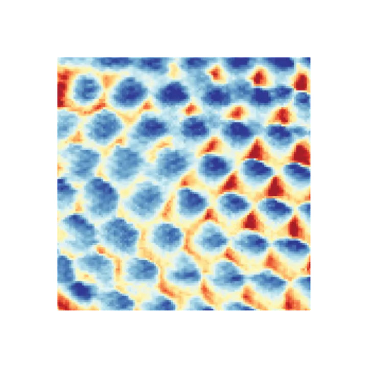 Quantum crystal of frozen electrons visualized